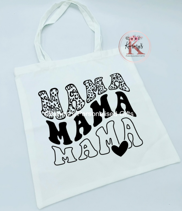Triple Mama Design Tote Bag