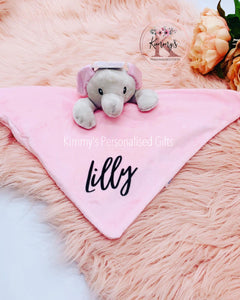 Pink Elephant Comforter