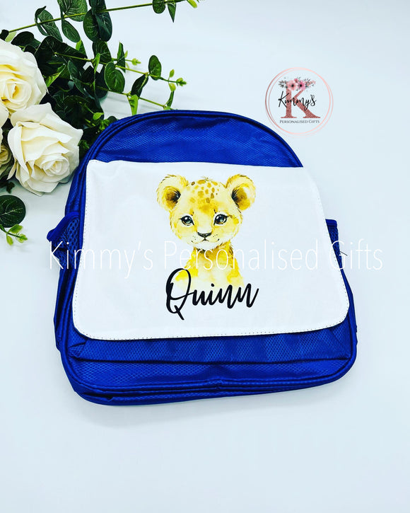 Animal Blue Backpack