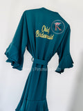 Green Frilled Robes